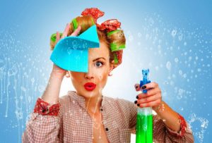 Предновогодняя уборка.